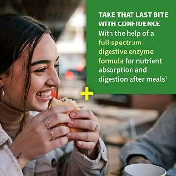 Garden of Life Dr Formulated Digestive Enzymes with Papain, Bromelain, Lipase for Digestion & Nutrie...