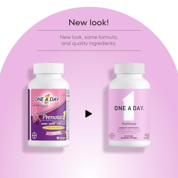 ONE A DAY Prenatal Multivitamin for Pregnancy Health Support