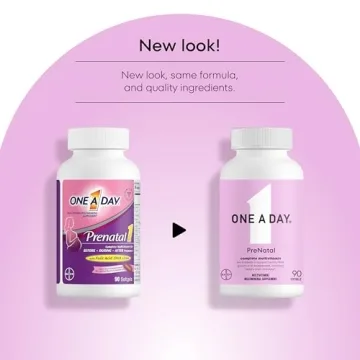 ONE A DAY Prenatal Multivitamin for Pregnancy Health Support