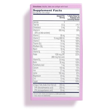 ONE A DAY Prenatal Multivitamin for Pregnancy Health Support