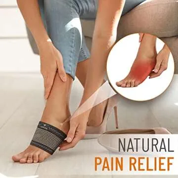 Copper Edge Arch Support for Plantar Fasciitis Relief