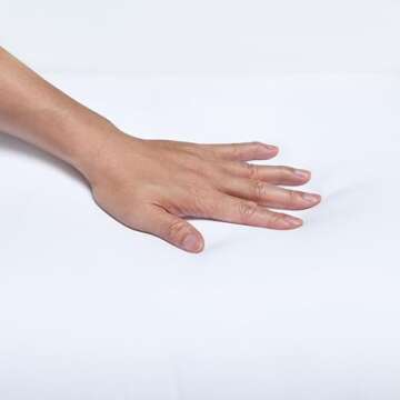 Amazon Basics Down Alternative Pillows for Back and Side Sleepers, Medium Density, Standard - Hypoallergenic 2-Piece Set with Pillow Protector Cases, Pack of 2, White, 26" L x 20" W