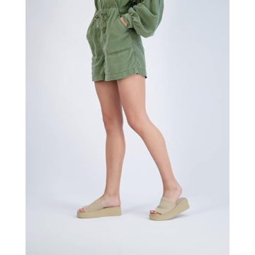 CUSHIONAIRE Women's Pim Knit Platform Sandal for Comfort