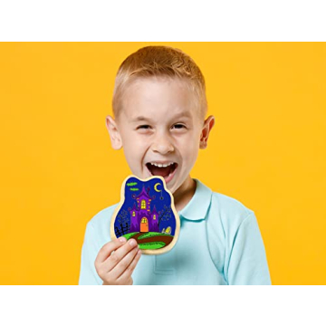 Halloween Cookie Decorating Kit with Edible Markers for Kids