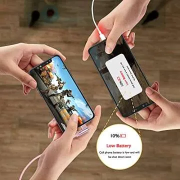 90 Degree iPhone Charger 10FT - Fast, Durable & Universal