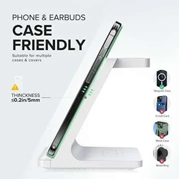 3 in 1 Wireless Charging Station for Apple Devices