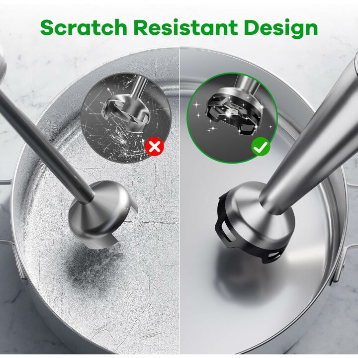 Versatile 1100W Handheld Immersion Blender