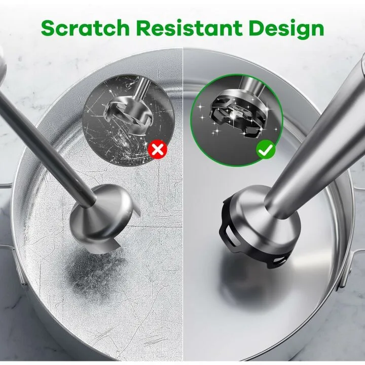 Versatile 1100W Handheld Immersion Blender