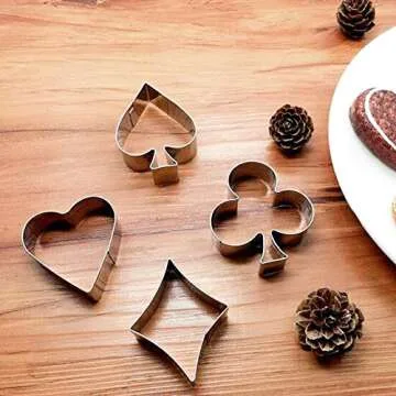 Yunko Cookie Cutter Set for Perfect Cake Decorating