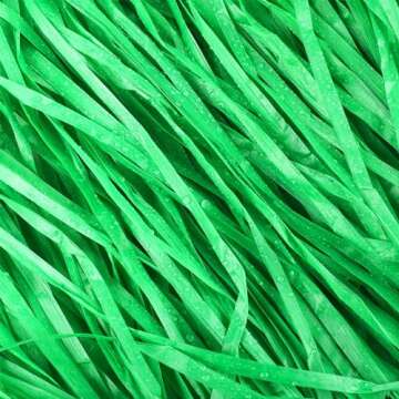 Fovths Luau Grass Table Skirt for Summer Parties