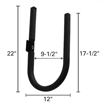 Extreme Max SUP Surfboard Wall Cradle Set - Secure Storage