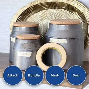 3M General Use Masking Tape 201+ 10in x 60yds for Crafting