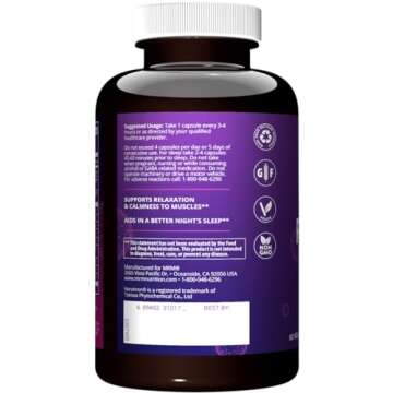 MRM Nutrition Relax-All® | Dietary Supplement for Better Sleep | with GABA, L-Theanine & Ashwagandha | Drug-Free, Non-Habit Forming | Non-GMO | Vegan + Gluten Free | 15 Servings