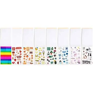 ban.do Planner Sticker Book with Over 700 Assorted Stickers, 35 Pages of Colorful Unique Stickers for Journals/Calendars, Issue 5