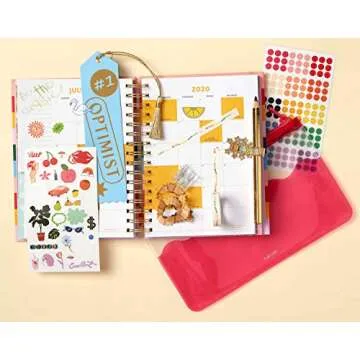 ban.do Planner Sticker Book with Over 700 Assorted Stickers, 35 Pages of Colorful Unique Stickers for Journals/Calendars, Issue 5