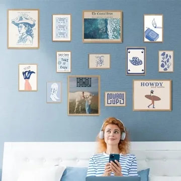 Fardes Coastal Granddaughter Decor with Cowgirl Prints