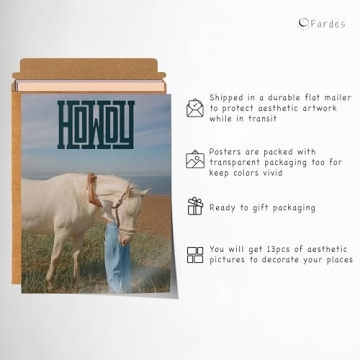 Fardes Coastal Granddaughter Decor with Cowgirl Prints