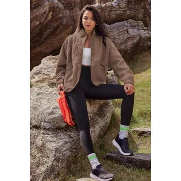 Cozy Nirovien Women's Fuzzy Fleece Jacket for Winter