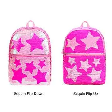 Sparkly Sequin Backpack for Kids - Cute Glittery Design