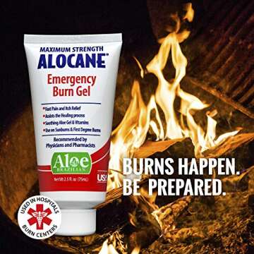 Alocane Burn Gel - Fast Relief from Burns & Sunburns