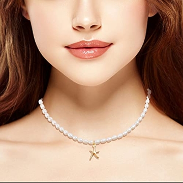 Elegant Pearl Choker Necklace for Women and Girls