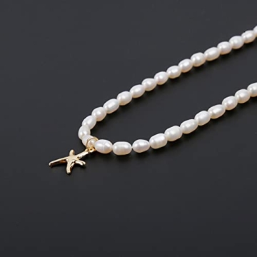 Elegant Pearl Choker Necklace for Women and Girls