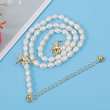 Elegant Pearl Choker Necklace for Women and Girls