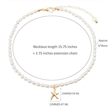 Elegant Pearl Choker Necklace for Women and Girls