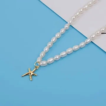 Elegant Pearl Choker Necklace for Women and Girls