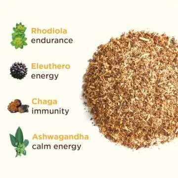 Rasa Original – Adaptogenic Mushroom Coffee Alternative to Support Better Overall Wellness, Better Sleep, Clearer Skin | Vegan, Keto, Whole 30, Ayurveda Wellness Tonic with Chaga + Reishi (8 oz / 30 Servings)