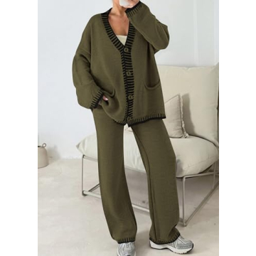 PRETTYGARDEN Women's Stylish 2 Piece Lounge Sets