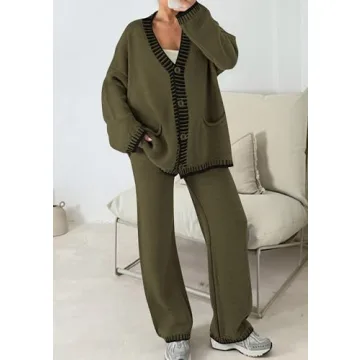 PRETTYGARDEN Women's Stylish 2 Piece Lounge Sets