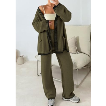 PRETTYGARDEN Women's Stylish 2 Piece Lounge Sets