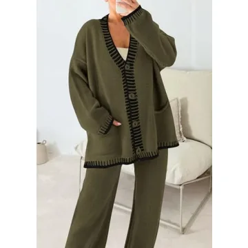 PRETTYGARDEN Women's Stylish 2 Piece Lounge Sets