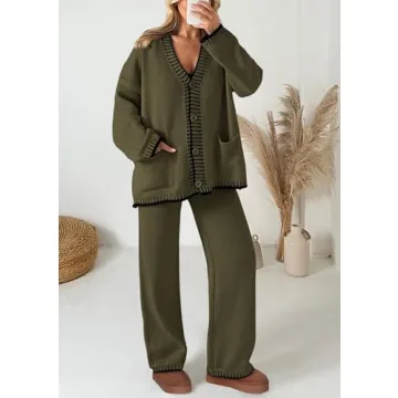 PRETTYGARDEN Women's Stylish 2 Piece Lounge Sets