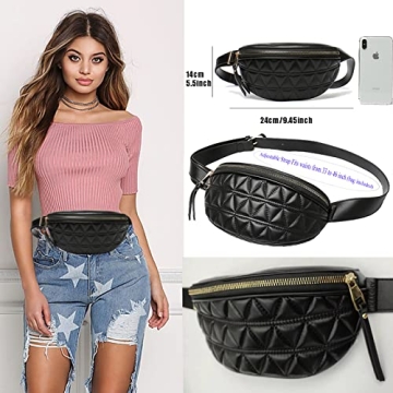 Chic Women's Quilted Fanny Pack for Every Occasion