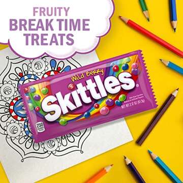 SKITTLES Wild Berry Candy 36 Count Pack for All Occasions