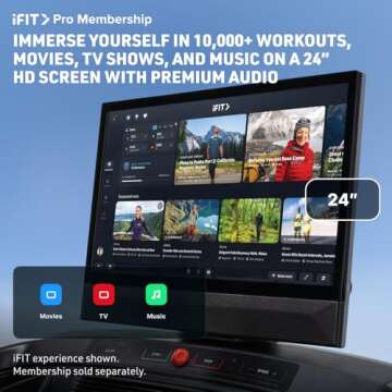 NordicTrack Premium Treadmill - iFIT Enabled for Workouts