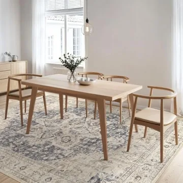 Stylish 9x12 Washable Area Rug for Home Décor