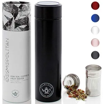 Teabloom - The ORIGINAL All-Brew Travel Tumbler & Thermos | OPRAH’s Favorite | 16oz/480ml Insulate...