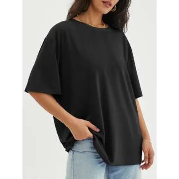 ATHMILE Oversized T Shirts for Women - Casual Comfort Tops