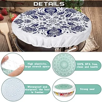 Patelai Bowl Covers Set - Stylish and Reusable Food Storage