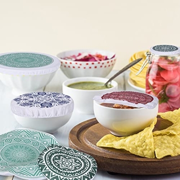 Patelai Bowl Covers Set - Stylish and Reusable Food Storage