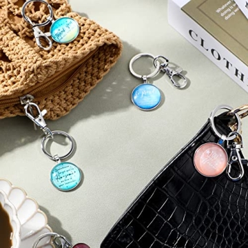 Inspirational Employee Appreciation Keychains Set