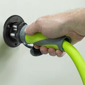 RecPro RV City Water Fill Inlet - Plastic Flange with Check Valve for Campers and Trailers - Made in...