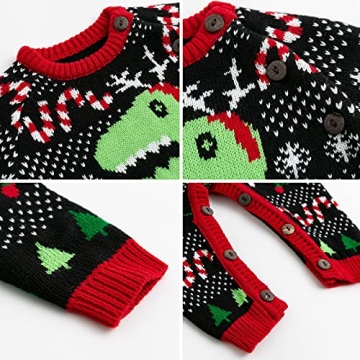 Simplee Kids Ugly Christmas Sweater Family Matching Outfits