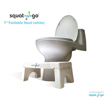 Squat N Go Folding Stool for Healthy Bathroom Use