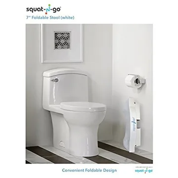 Squat N Go Folding Stool for Healthy Bathroom Use