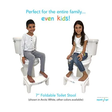Squat N Go Folding Stool for Healthy Bathroom Use