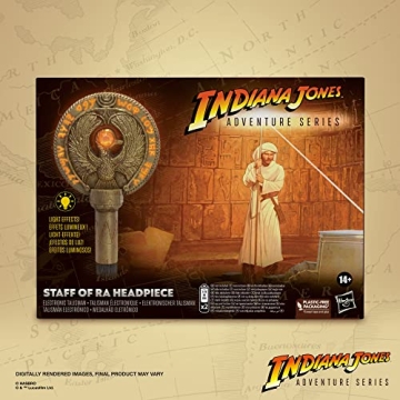Indiana Jones Adventure Series Staff of Ra Headpiece Electronic Roleplay Talisman